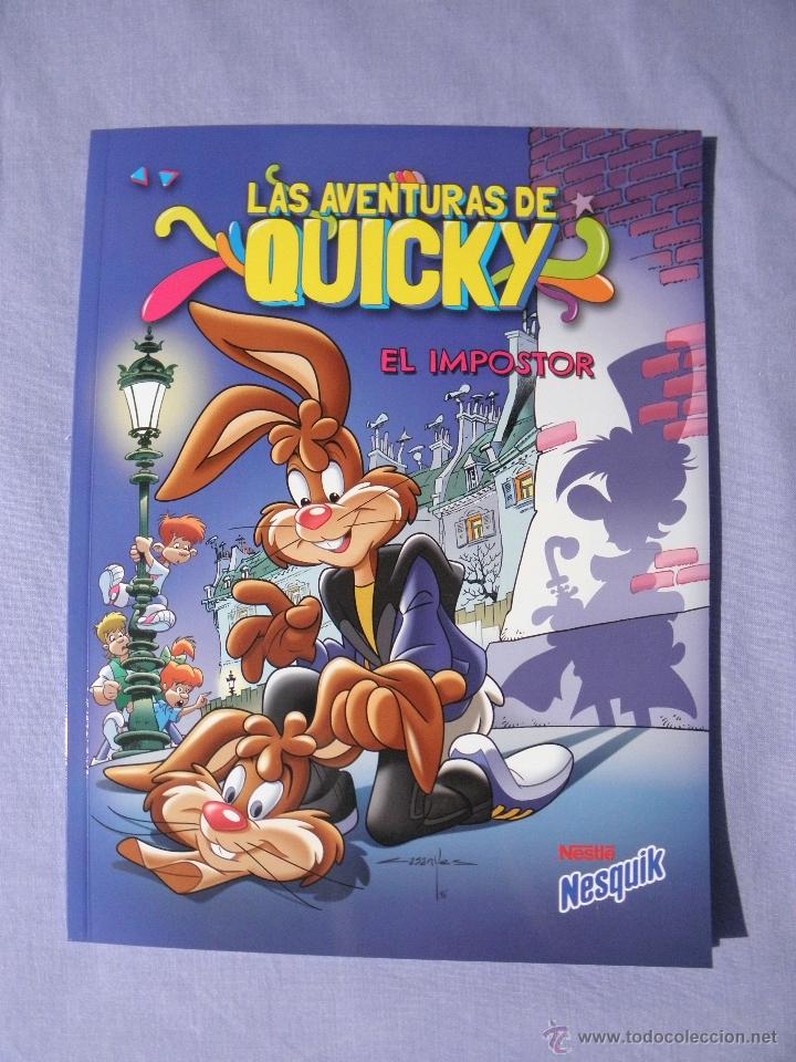 C&oacute;mics: Libro c&oacute;mic Las Aventuras de Quicky, El Impostor, de Nestl&eacute; - Foto 1