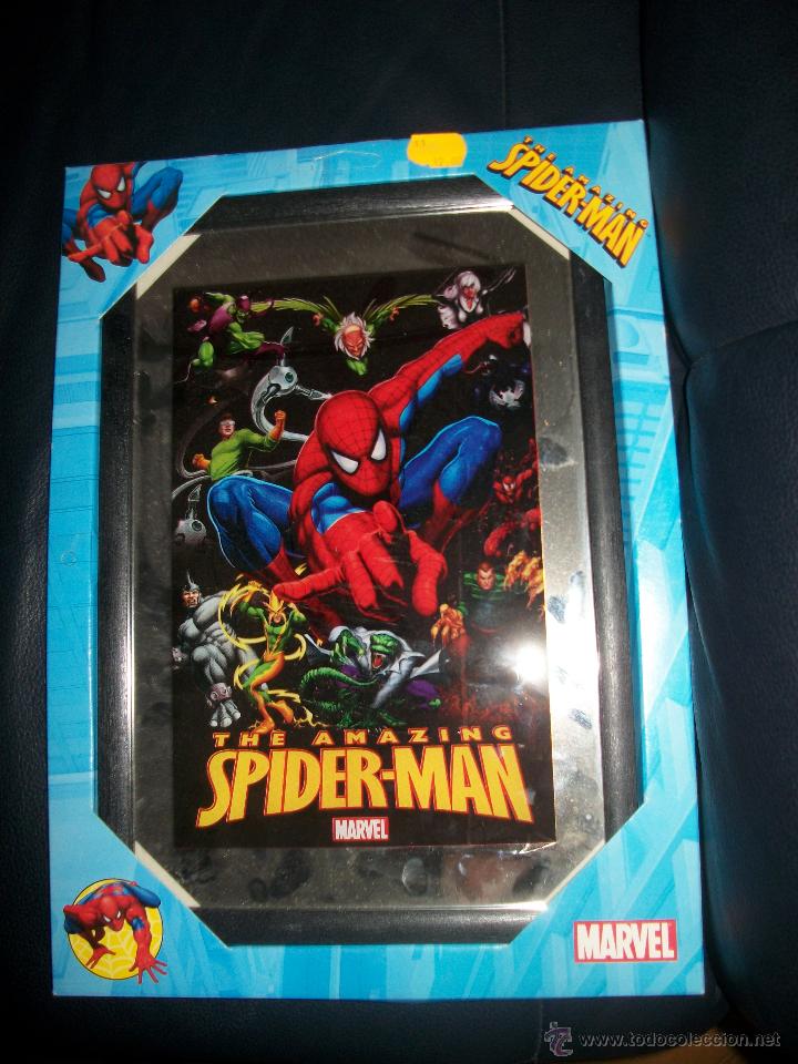 C&oacute;mics: ESPEJO CON MARCO SPIDERMAN - MARVEL - 22X32 - NUEVO - Foto 1