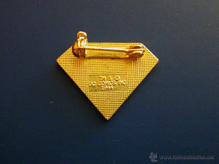 C&oacute;mics: Insignia de Superman (tipo pin) DC 1989 - Foto 2