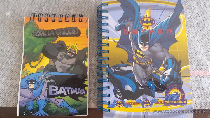 C&oacute;mics: CONJUNTO DE DOS LIBRETAS DE BATMAN - Foto 1