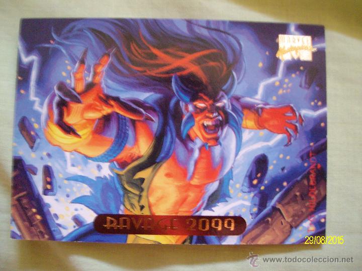 C&oacute;mics: TRADING CARD MARVEL MASTERPIECES N&ordm; 98 RAVAGE 2099 - Foto 1