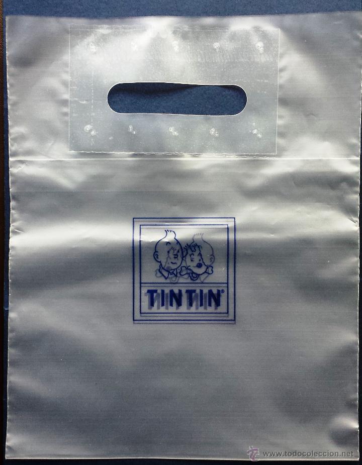 C&oacute;mics: Bolsa Pl&aacute;stico TINTIN Peque&ntilde;a - Foto 1