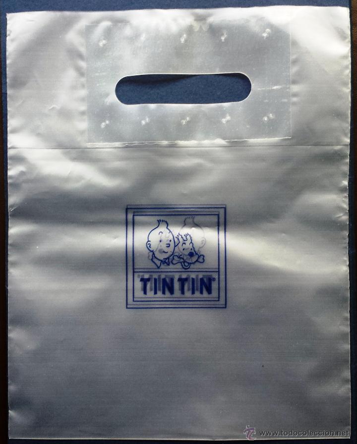 C&oacute;mics: Bolsa Pl&aacute;stico TINTIN Peque&ntilde;a - Foto 2