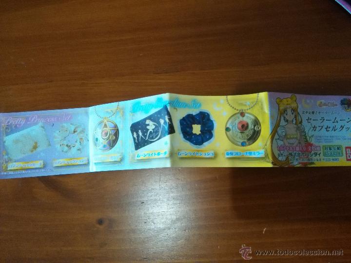 C&oacute;mics: SAILOR MOON CATALOGO FOLLETO GASHAPOON - Foto 2