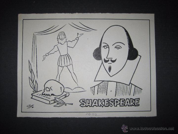 C&oacute;mics: ORIGINAL A TINTA -CARBONELL - CLLO - SHAKESPEARE - (V- 4267) - Foto 1