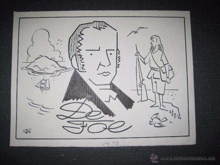 C&oacute;mics: ORIGINAL A TINTA - CARBONELL - CLLO - DEFOE - (V- 4273) - Foto 1
