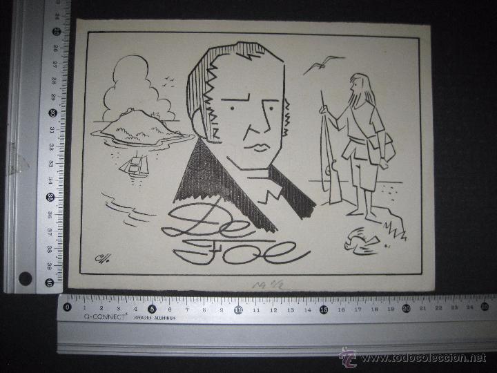 C&oacute;mics: ORIGINAL A TINTA - CARBONELL - CLLO - DEFOE - (V- 4273) - Foto 3