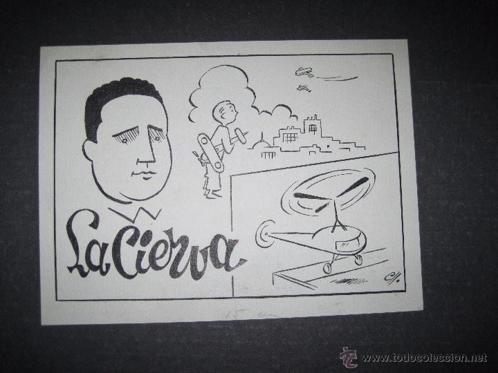 C&oacute;mics: ORIGINAL A TINTA - CARBONELL - CLLO - LA CIERVA - (V- 4283) - Foto 1