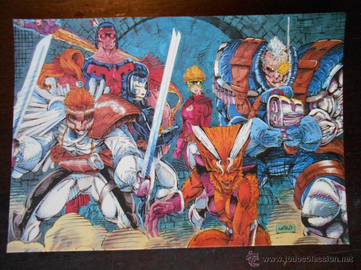 C&oacute;mics: TARJETA POSTAL X-FORCE (7C) - Foto 1