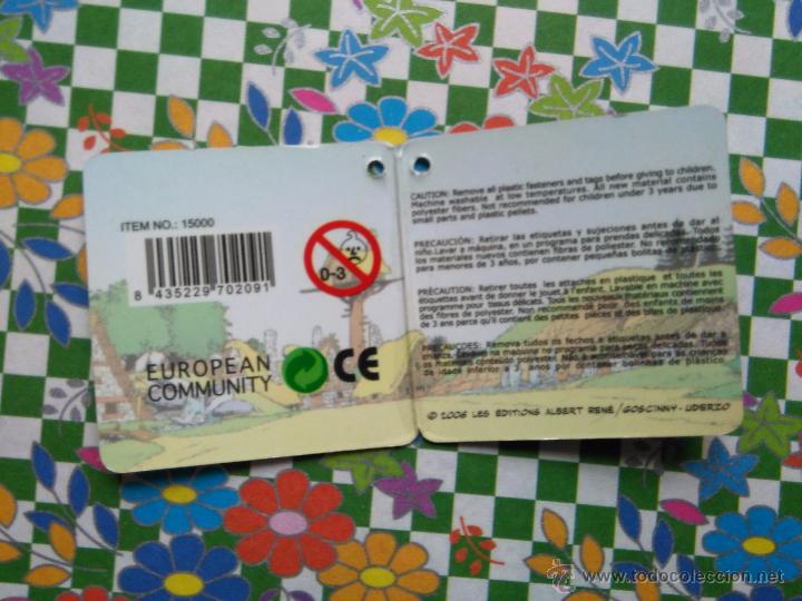 C&oacute;mics: asterix  tarjeta etiqueta - Foto 2