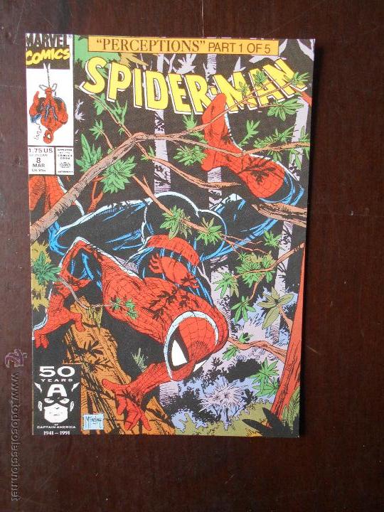 C&oacute;mics: TARJETA POSTAL SPIDER-MAN - SPIDERMAN (7C) - Foto 1
