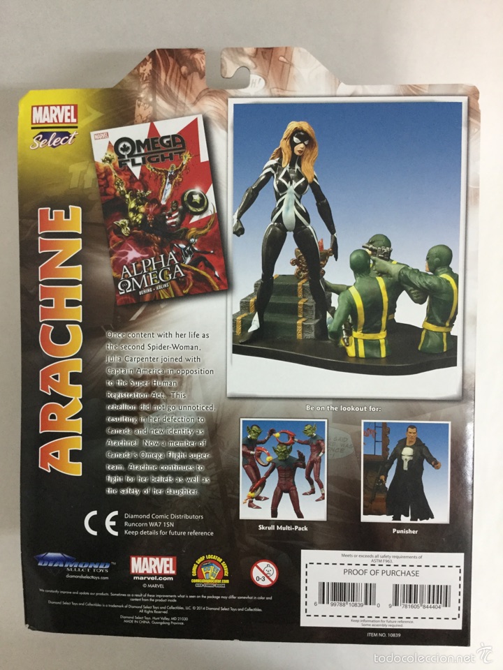 C&oacute;mics: Figura Arachne - Marvel Select - Foto 2