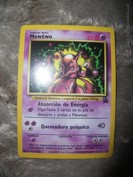 C&oacute;mics: MEWTWO, POK&Eacute;MON, CARD PROMO - Foto 1