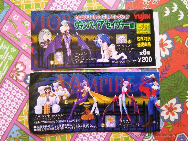 C&oacute;mics: catalogo gachapon vampire saber capcom BPZ - Foto 1