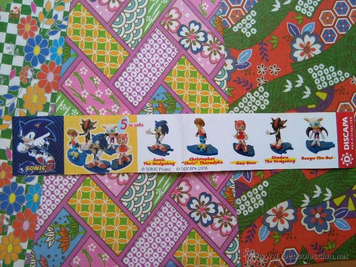 C&oacute;mics: catalogo gachapon sonic x - Foto 1