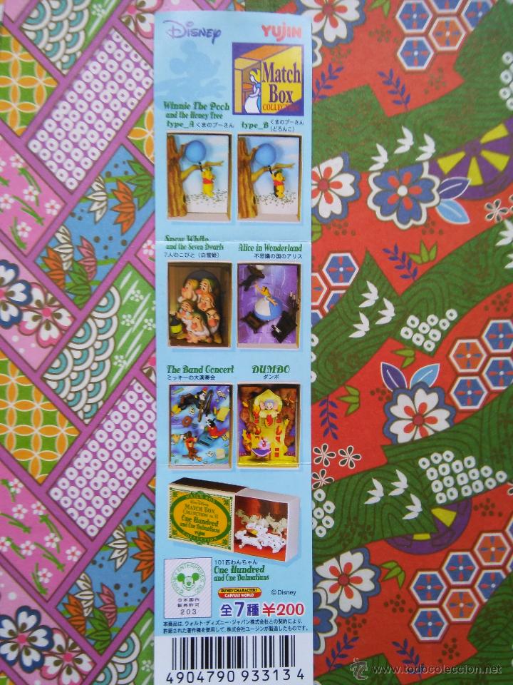 C&oacute;mics: catalogo hokuto walt disney match box boxes - Foto 1
