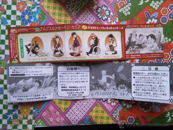 C&oacute;mics: catalogo gachapon heidi - Foto 1