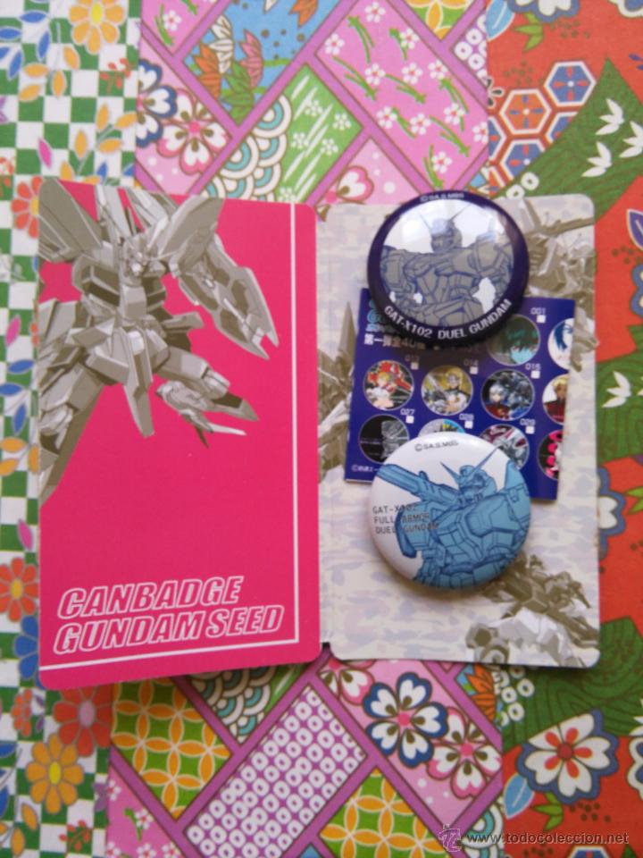 C&oacute;mics: chapas canbadge gundam seed - Foto 2
