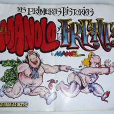 Cómics: LAS PRIMERAS HISTORIAS DEL MANOLO Y LA IRENE BY MANEL (EDICIONES AMAIKA, 1980). Lote 55148661