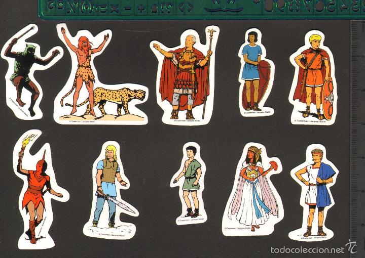 C&oacute;mics: TEBEOS-COMICS CANDY ● ALIX ● 10 IMANES SERIE ALIX ● MUY RAROS Y DIFICILES ● XX99 X0722 ●