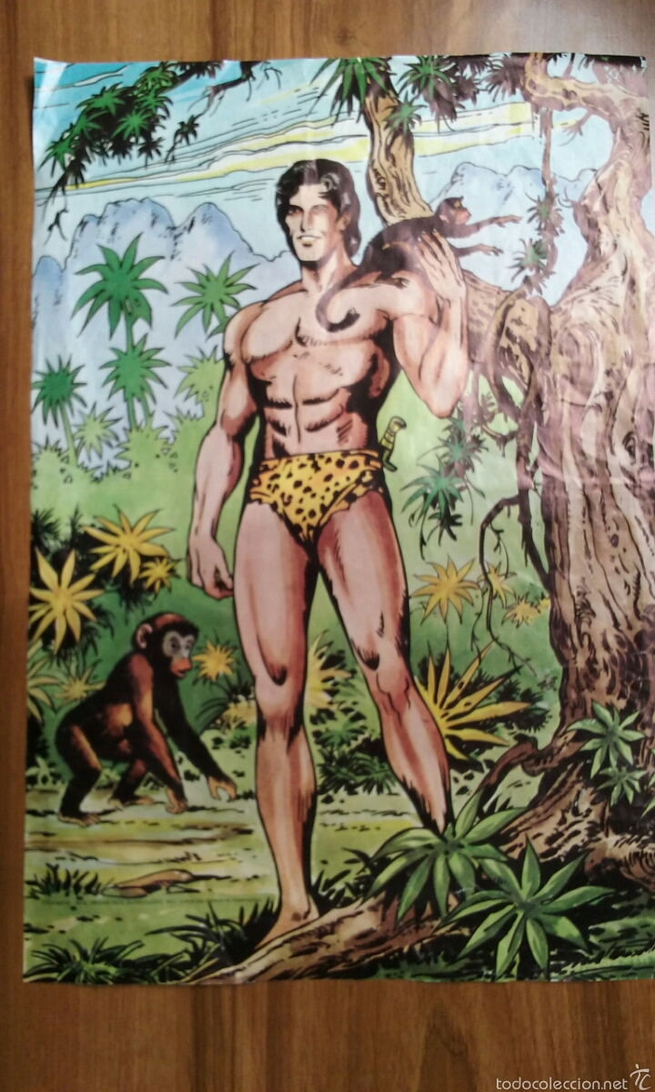C&oacute;mics: P&oacute;ster Tarzan serie de base de puzzles Novaro - Foto 1