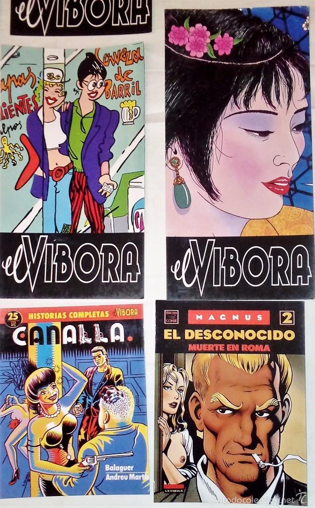 C&oacute;mics: 18 tarjetas EL VIBORA-Ediciones la C&uacute;pula. - Foto 3