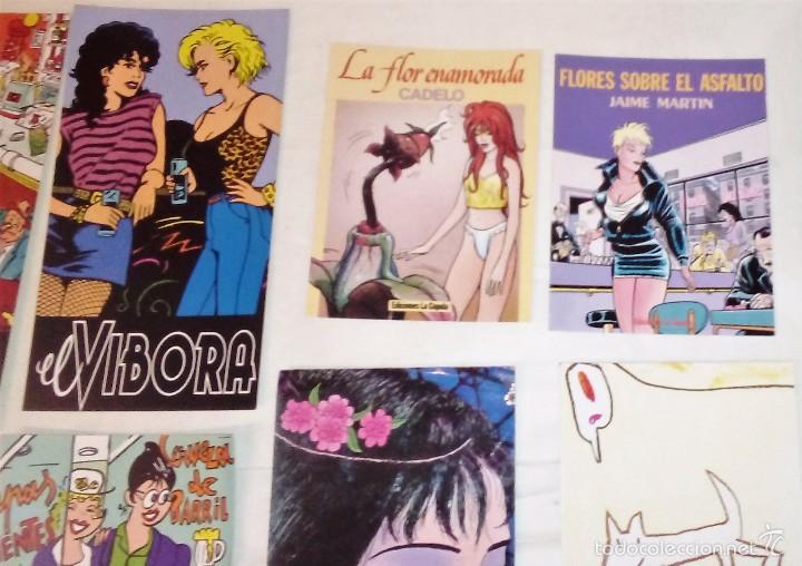 C&oacute;mics: 18 tarjetas EL VIBORA-Ediciones la C&uacute;pula. - Foto 5