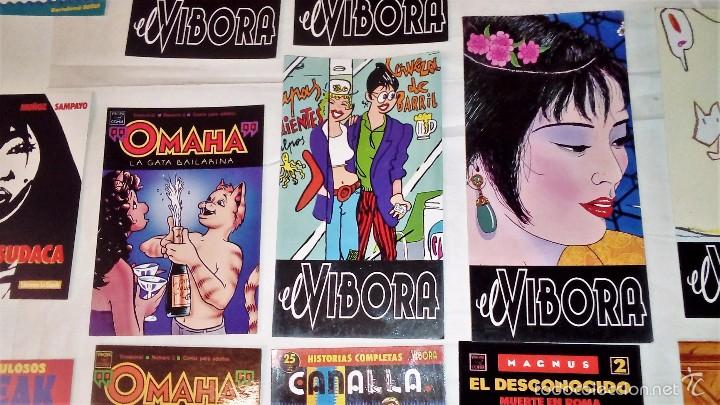 C&oacute;mics: 18 tarjetas EL VIBORA-Ediciones la C&uacute;pula. - Foto 6