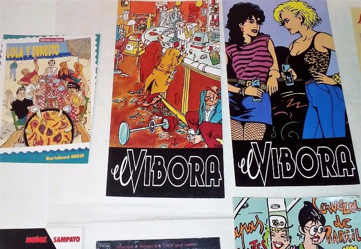C&oacute;mics: 18 tarjetas EL VIBORA-Ediciones la C&uacute;pula. - Foto 7