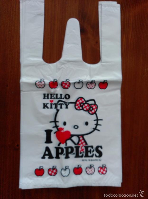 C&oacute;mics: HELLO KITTY BOLSA DE PLASTICO SANRIO - Foto 1