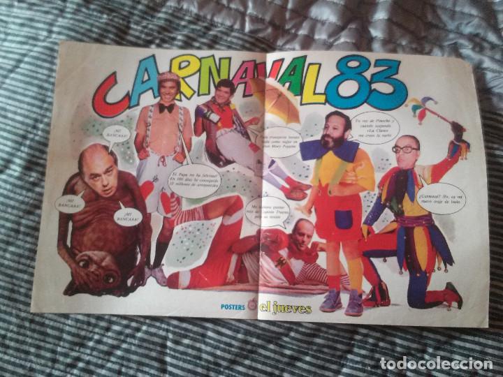C&oacute;mics: POSTER EL JUEVES. CARNAVAL 83. BUEN ESTADO. - Foto 1