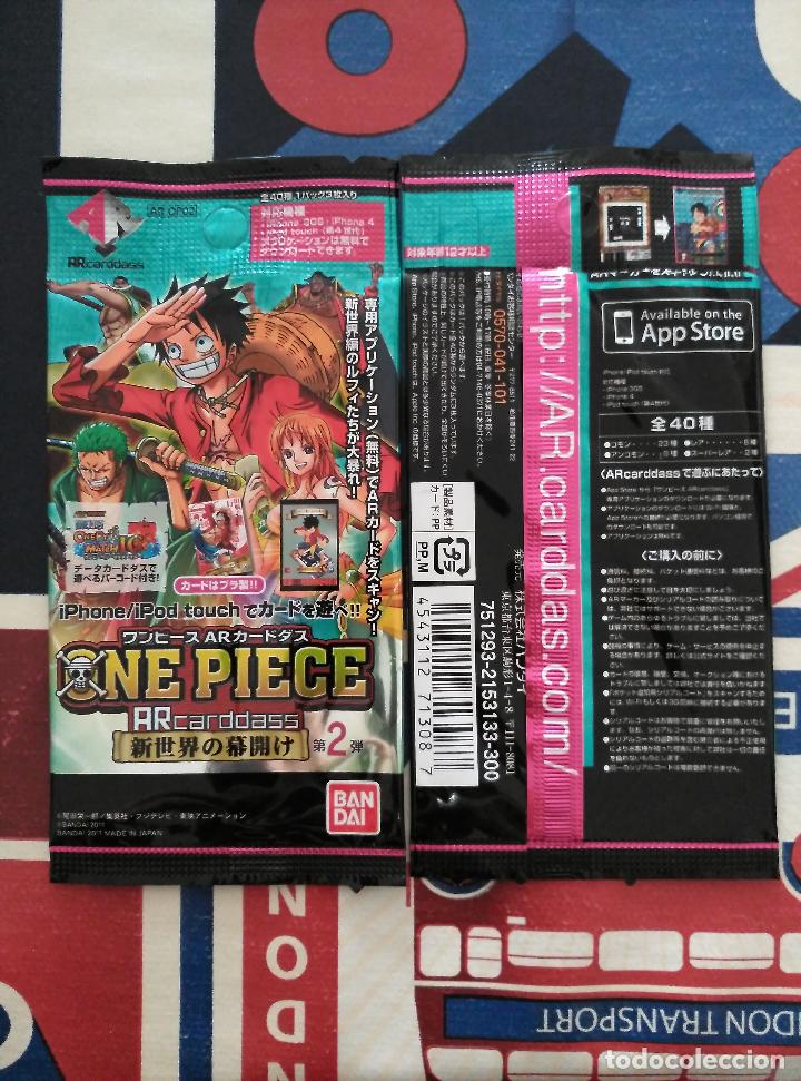 C&oacute;mics: one piece sobre envoltorio vacio empty booster - Foto 1
