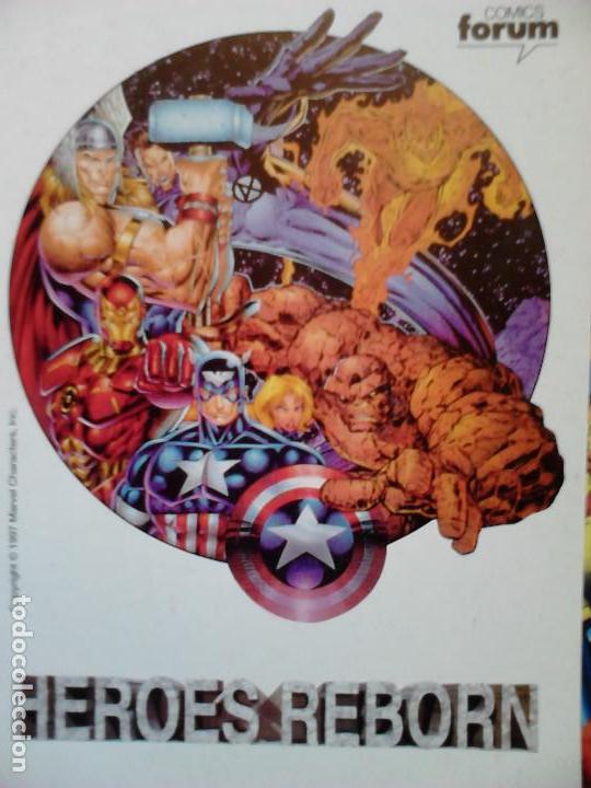 C&oacute;mics: L&aacute;mina H&eacute;roes Reborn - Foto 1