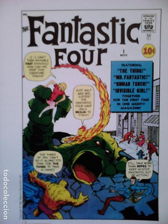 C&oacute;mics: L&aacute;mina Los cuatro fant&aacute;sticos - Foto 1