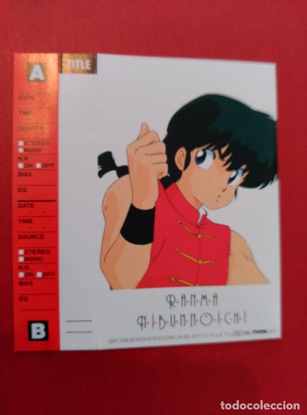 C&oacute;mics: RANMA 1/2 TAPE CARD INDEX - Foto 1