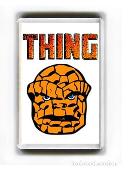 C&oacute;mics: IMAN ACRILICO NEVERA - COMIC SUPERHEROES THE THING LA COSA LA MOLE - Foto 1