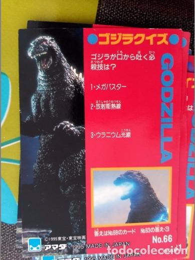 C&oacute;mics: GODZILLA GOZILLA TRADING CARD - Foto 2