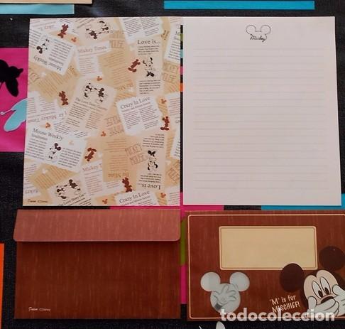 C&oacute;mics: disney mickey mouse NOTE LETTER SET 1 ENVELOPE 1 SHEET - Foto 1