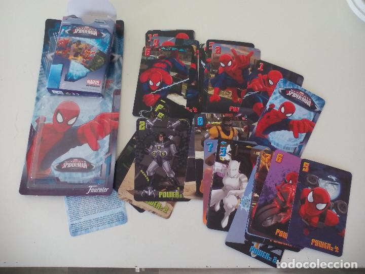 juego de cartas spiderman