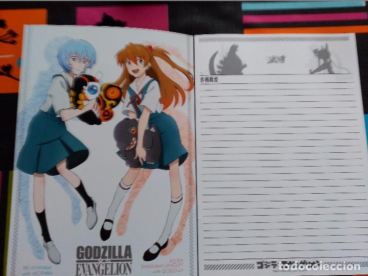 C&oacute;mics: EVANGELION GODZILLA JAPAN NOTE BOOK LIBRETA - Foto 1