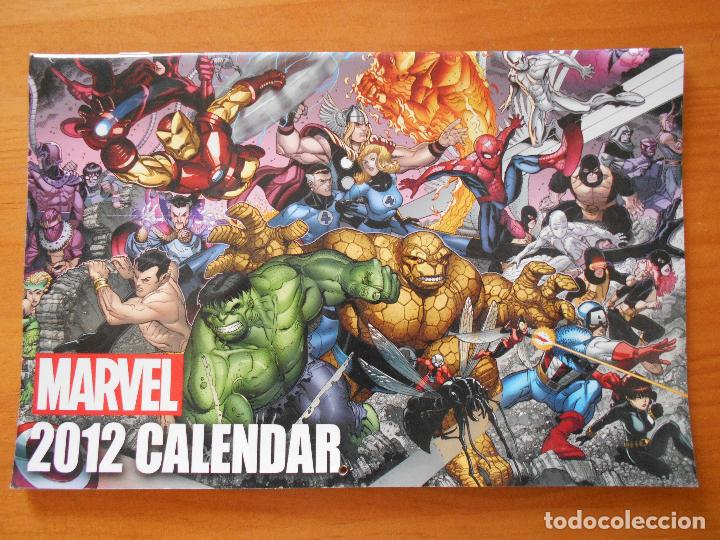 C&oacute;mics: MARVEL - 2012 CALENDAR - CALENDARIO (D) - Foto 1