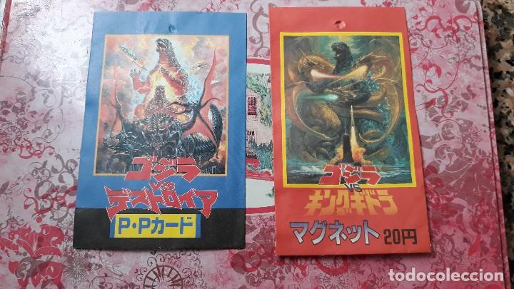 C&oacute;mics: GODZILLA CARDDASS MAGNET EMPTY BOOSTERS SOBRES VACIOS - Foto 1