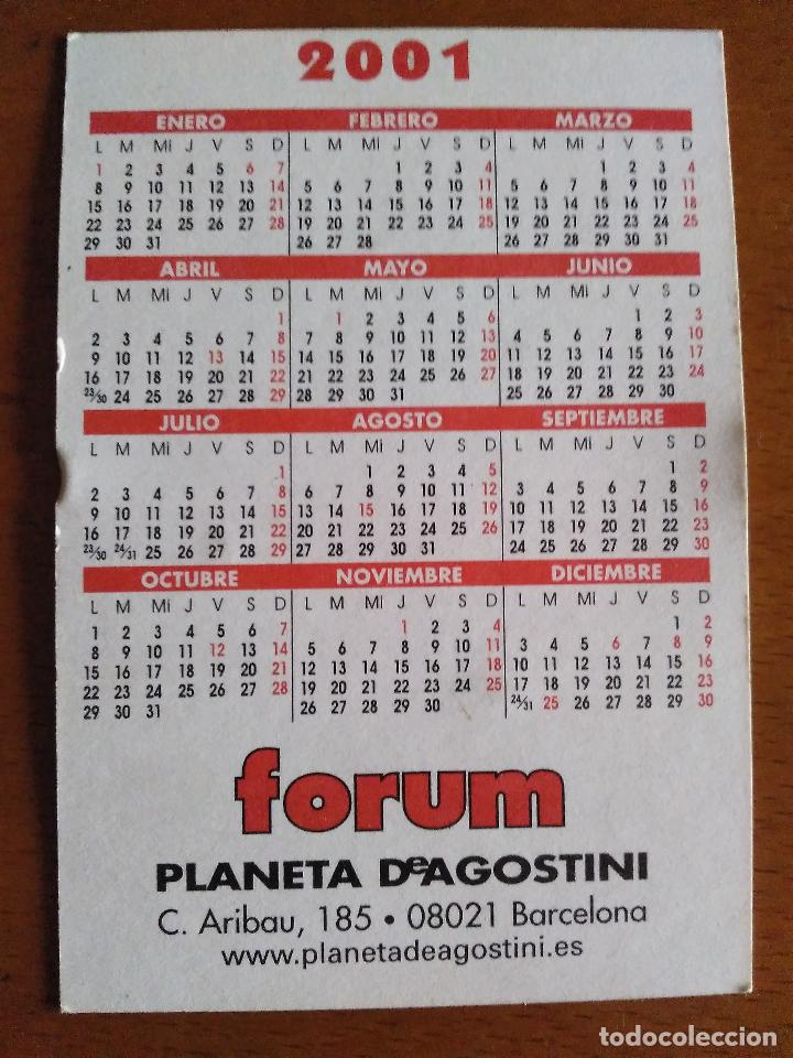 C&oacute;mics: CALENDARIO BOLSILLO PARA 2001 ** MARVEL ** CAPITAN MARVEL - Foto 2