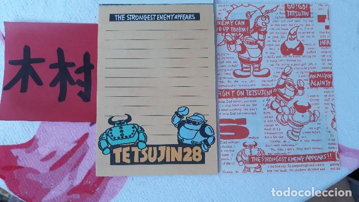 C&oacute;mics: TETSUJIN 28 MEMO LETTER SHEET - Foto 1