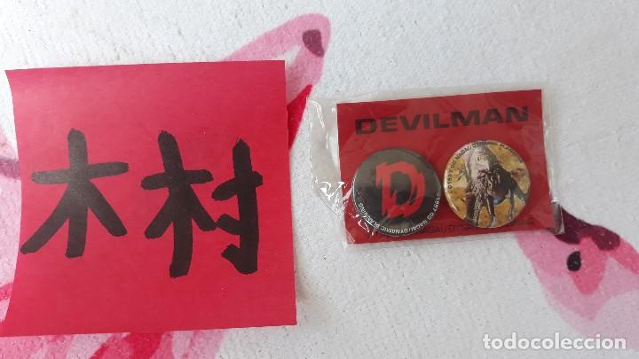 C&oacute;mics: GO NAGAI DEVILMAN PROMO CAN BADGES - Foto 1