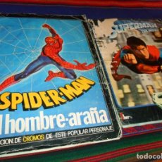 Cómics: SPIDERMAN SPIDER-MAN EL HOMBRE ARAÑA INCOMPLETO Y SUPERMAN THE MOVIE INCOMPLETO CON PÓSTER.