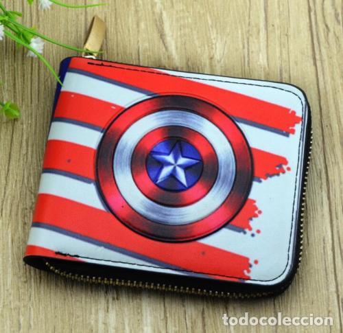 C&oacute;mics: Marvel, cartera tarjetero capitan america - Foto 1