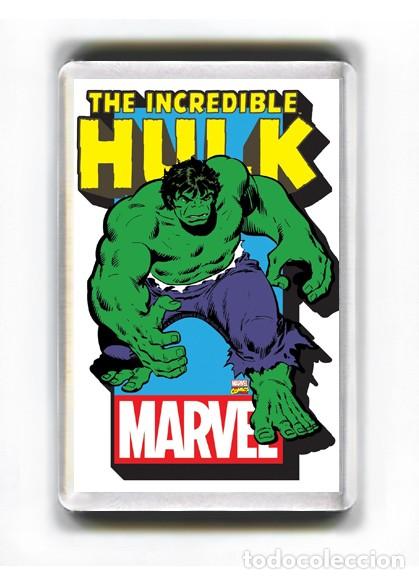 C&oacute;mics: IMAN ACRILICO NEVERA - COMIC SUPERHEROES MARVEL EL INCREIBLE HULK - Foto 1