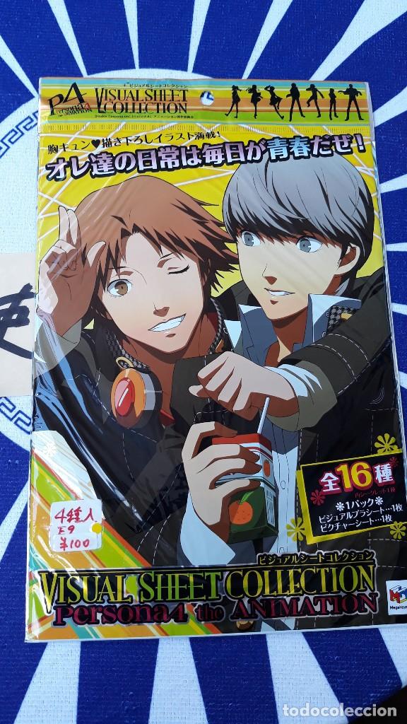 C&oacute;mics: YAOI BOYZ P4 PERSONA SHEET VISUAL EMPTY BOOSTER - Foto 1
