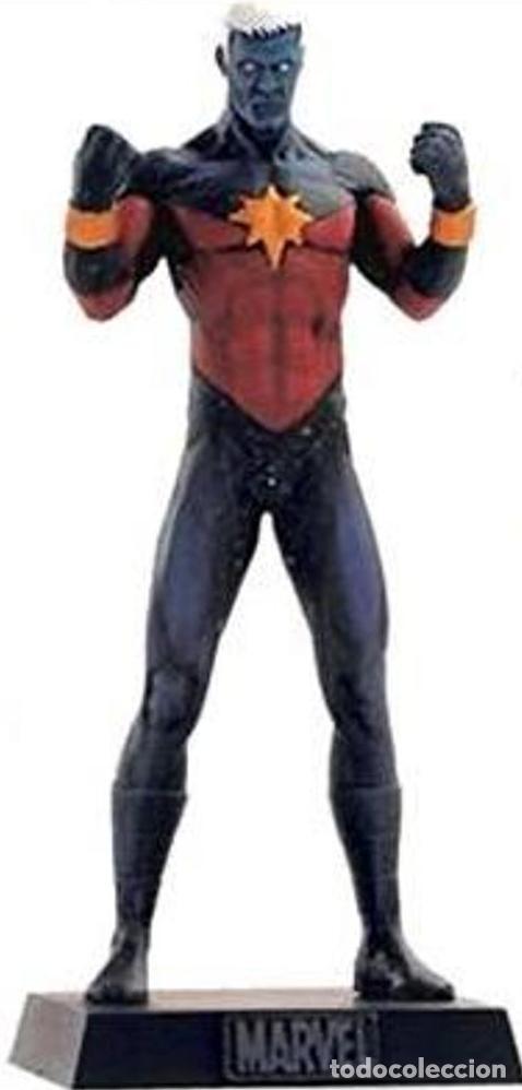 C&oacute;mics: Figura de Plomo Marvel N&ordm; 46 Captain Marvel. Con Caja. - Foto 1